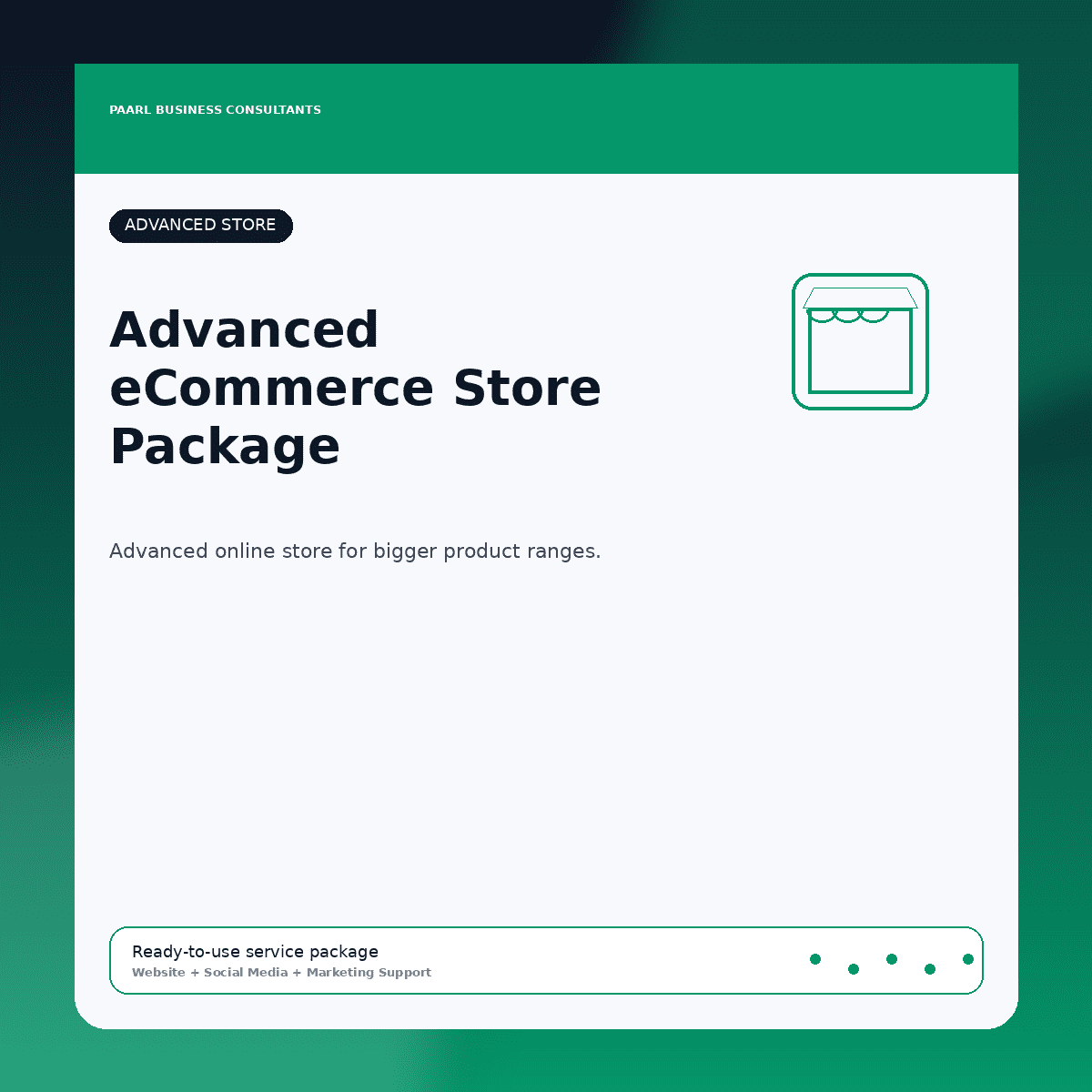 Advanced eCommerce Store Package
