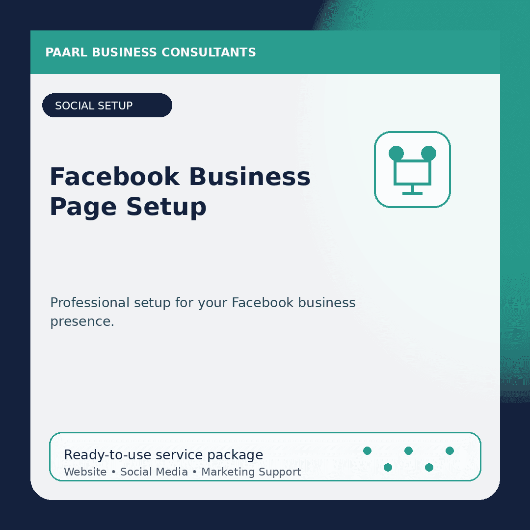 Facebook Business Page Setup