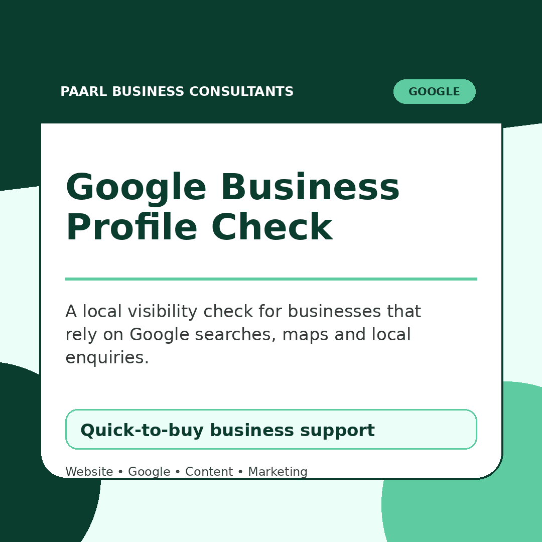 Google Business Profile Check