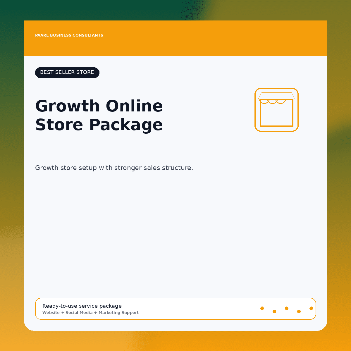 Growth Online Store Package