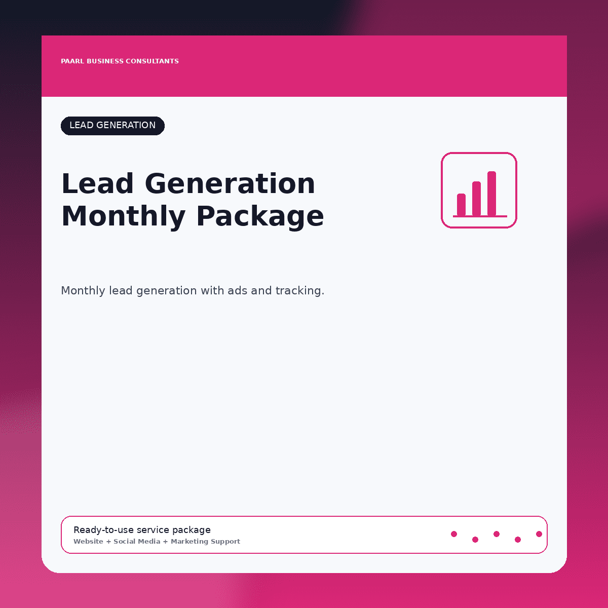 Lead Generation Monthly Package