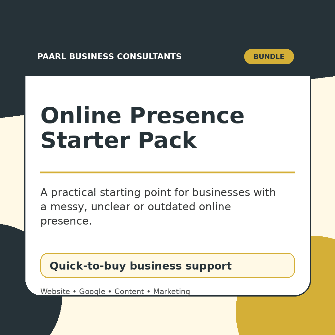 Online Presence Starter Pack