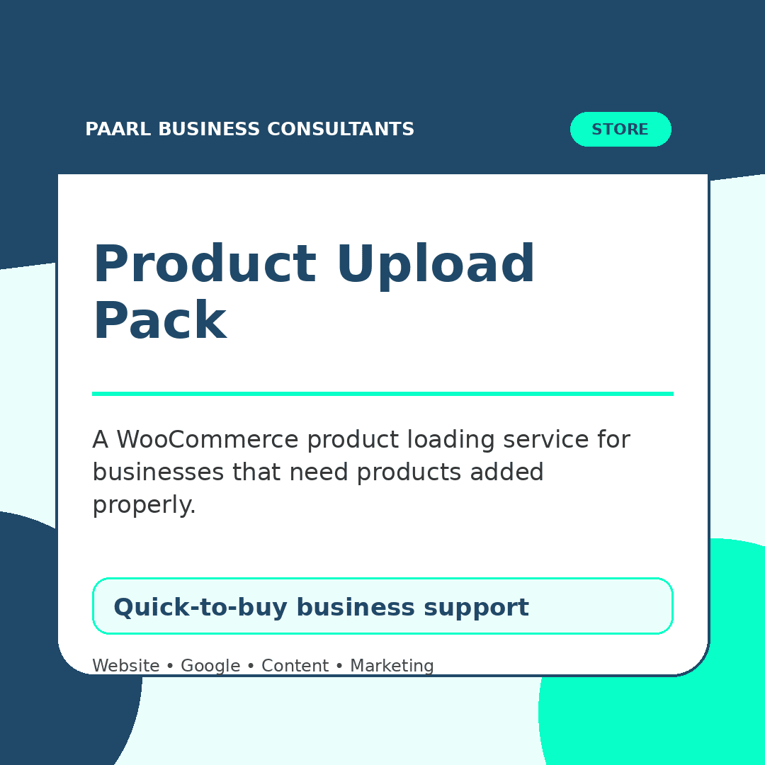 Product Upload Pack
