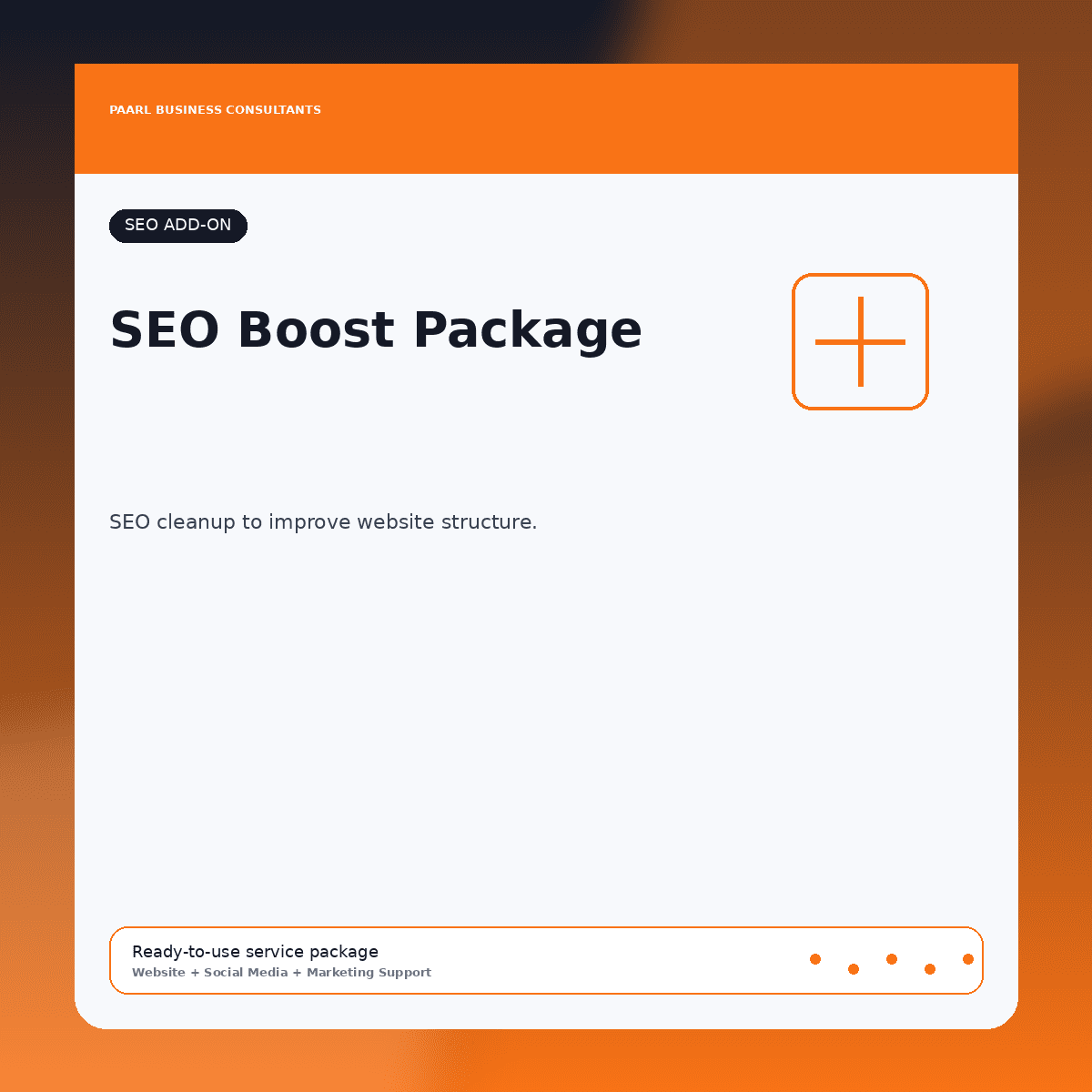 SEO Boost Package