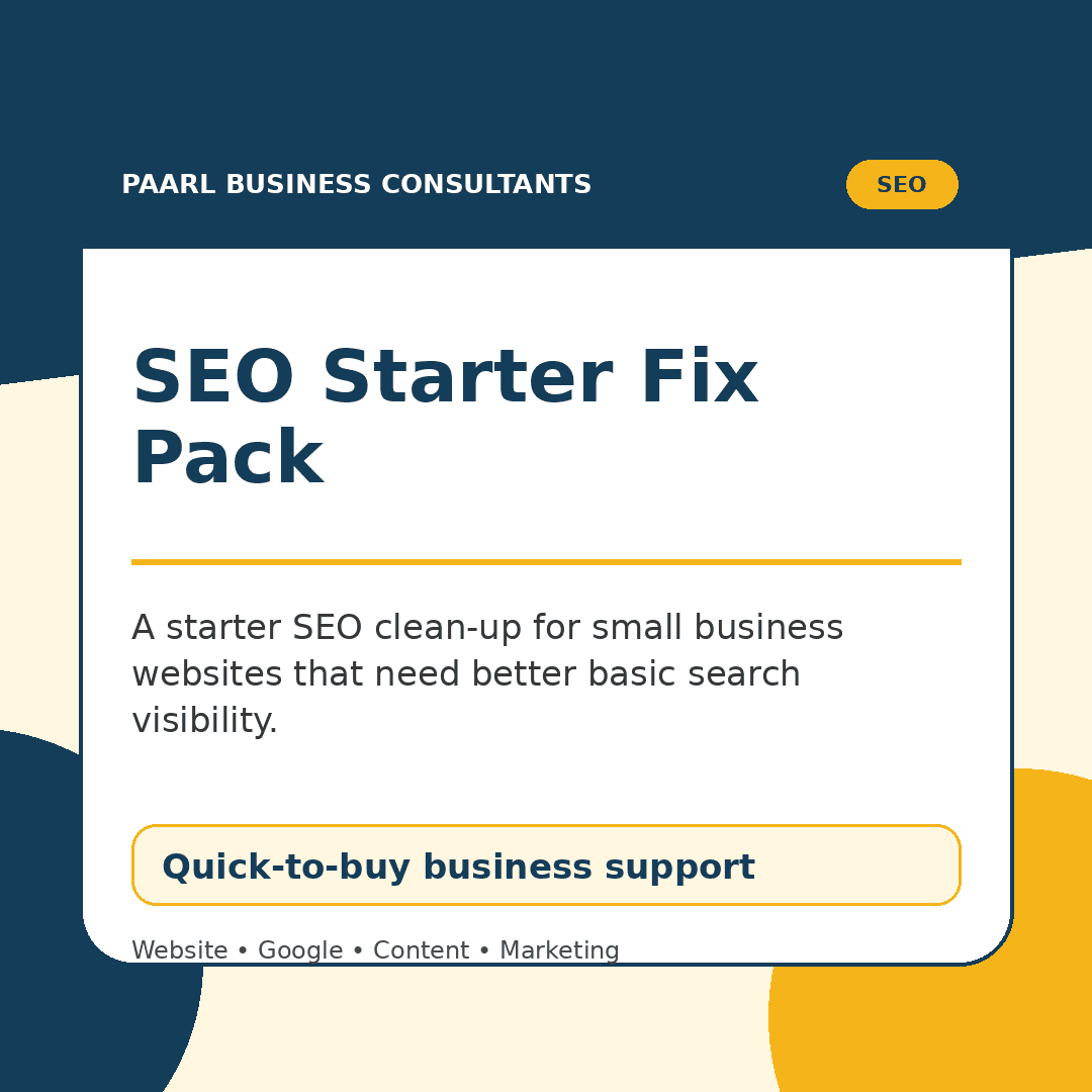 SEO Starter Fix Pack