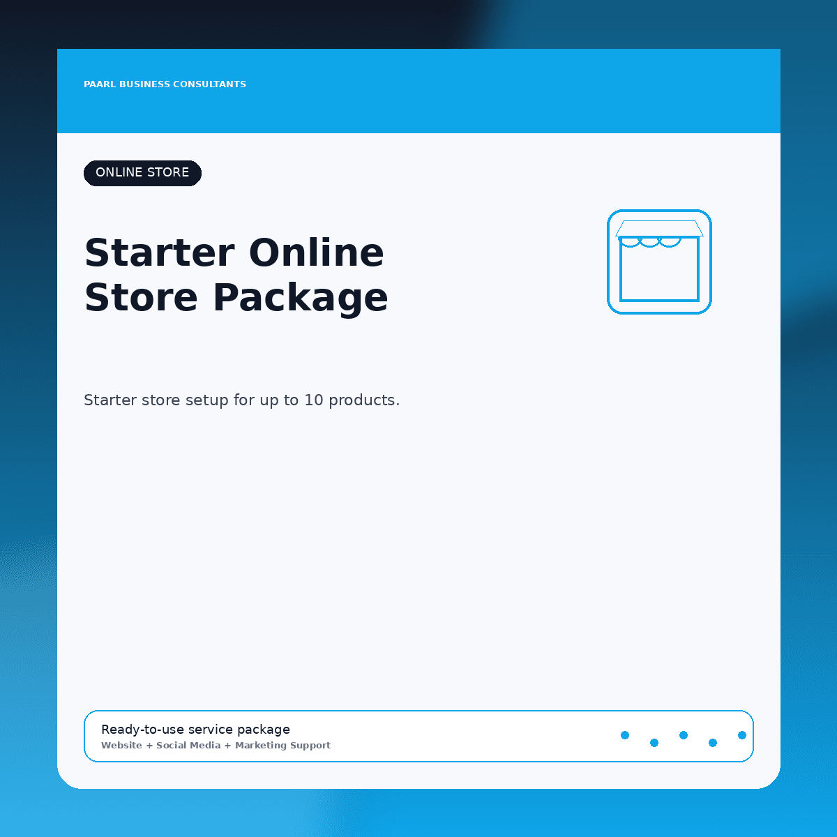 Starter Online Store Package